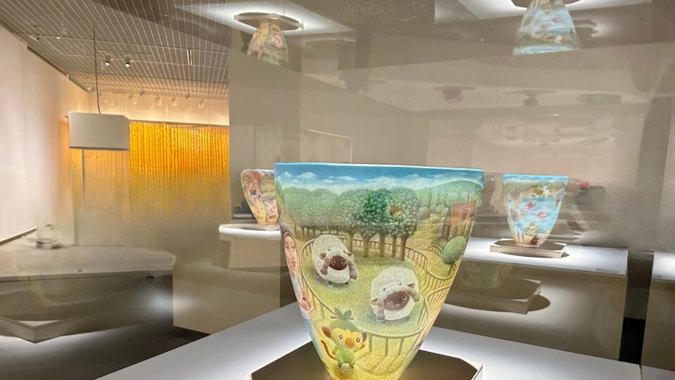 ポケモン×工芸展－美とわざの大発見－体験談　湖のほとりで　池本一三